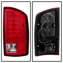 Load image into Gallery viewer, Xtune LED Tail Lights Ram 1500 (02-06) Ram 2500/3500 (03-06) [Chrome or Black Housing] w/ or w/o 3rd Brake Lamps - Black Clear Alternate Image