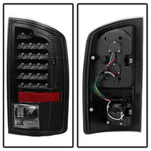 Load image into Gallery viewer, Xtune LED Tail Lights Ram 1500 (02-06) Ram 2500/3500 (03-06) [Chrome or Black Housing] w/ or w/o 3rd Brake Lamps - Black Clear Alternate Image