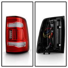 Load image into Gallery viewer, Xtune LED Tail Lights Dodge Ram 1500 (09-18) Black Smoke or Red Clear Lens - Black Smoke Alternate Image