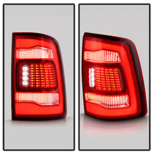 Load image into Gallery viewer, Xtune LED Tail Lights Dodge Ram 1500 (09-18) Black Smoke or Red Clear Lens - Black Smoke Alternate Image