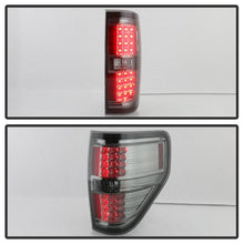 Load image into Gallery viewer, Xtune LED Tail Lights Ford F150 (2009-2014) Chrome or Black Housing Alternate Image