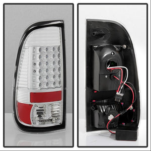 Xtune LED Tail Lights Ford F250/ F350/ F450 Super Duty (08-16) Black or Chrome Housing