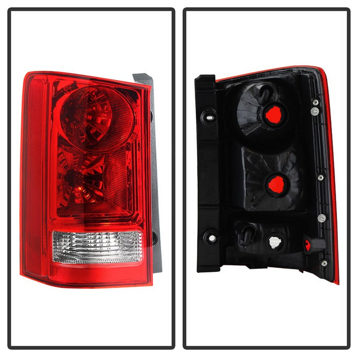 PIT66 Tail Light Set Clear/Red Lens Driver Side W/o Wires And Bulbs Fit For Honda Pilot 2009 15 - Foto 6