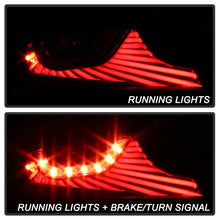 Load image into Gallery viewer, Xtune Tail Lights Infiniti G35 Coupe (2003-2005) Black Housing with LED Light Tube Style - Default Title Alternate Image
