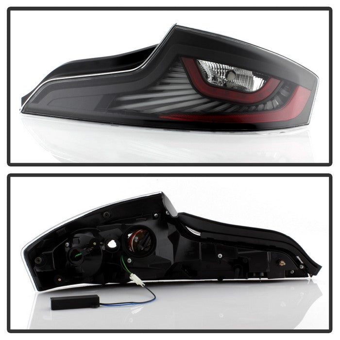 Xtune Tail Lights Infiniti G35 Coupe (20032005) [LED Light Tube Style