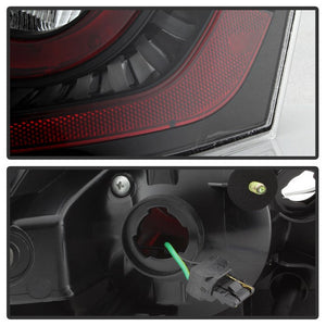 Xtune Tail Lights Infiniti G35 Coupe (2006-2007) [LED Light Tube Style] Black or Black Smoked