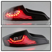 Load image into Gallery viewer, Xtune Tail Lights Infiniti G35 Coupe (2003-2005) Black Housing with LED Light Tube Style - Default Title Alternate Image