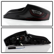 Load image into Gallery viewer, Xtune Tail Lights Infiniti G35 Coupe (2003-2005) Black Housing with LED Light Tube Style - Default Title Alternate Image