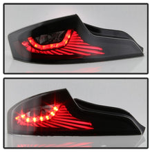 Load image into Gallery viewer, Xtune Tail Lights Infiniti G35 Coupe (2003-2005) Black Housing with LED Light Tube Style - Default Title Alternate Image
