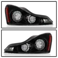 Load image into Gallery viewer, Xtune LED Tail Lights Infiniti G37 Coupe (08-13) OEM Style w/ Black Housing Alternate Image