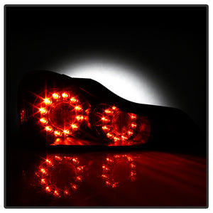 Xtune LED Tail Lights Infiniti G37 Coupe (08-13) OEM Style w/ Black Housing