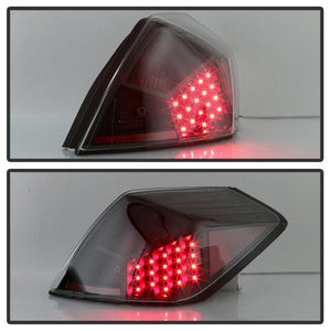 Xtune LED Tail Lights Nissan Altima Sedan (07-12) Black Housing | Clear or Smoked Lens