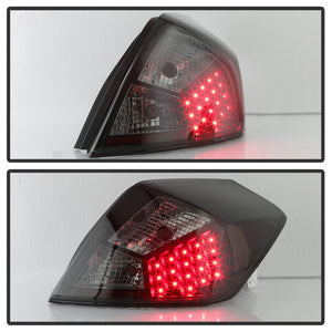 Xtune LED Tail Lights Nissan Altima Sedan (07-12) Black Housing | Clear or Smoked Lens