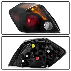 Xtune Tail Lights Nissan Altima Sedan & Hybrid (07-12) [OE-Style] Black or Chrome Housing | Clear Lens