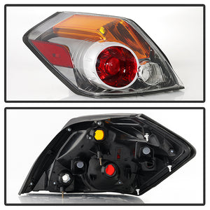 Xtune Tail Lights Nissan Altima Sedan & Hybrid (07-12) [OE-Style] Black or Chrome Housing | Clear Lens