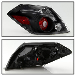 Xtune Tail Lights Nissan Altima Sedan (07-12) [OEM Style] Black Housing | Clear Lens