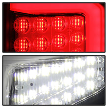 Load image into Gallery viewer, Xtune Tail Lights Nissan Titan (16-20) [w/ Light Bar LED] Black / Black Smoked / Red Smoked - Black Alternate Image
