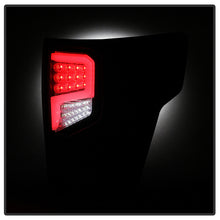 Load image into Gallery viewer, Xtune Tail Lights Nissan Titan (16-20) [w/ Light Bar LED] Black / Black Smoked / Red Smoked - Black Alternate Image