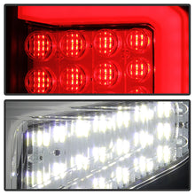 Load image into Gallery viewer, Xtune Tail Lights Nissan Titan (16-20) [w/ Light Bar LED] Black / Black Smoked / Red Smoked - Black Alternate Image