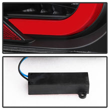 Load image into Gallery viewer, Xtune Tail Lights Subaru WRX (08-14) [w/ Light Bar LED] Black or Red Clear - Black Alternate Image