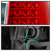 Load image into Gallery viewer, Xtune Tail Lights Subaru WRX (08-14) [w/ Light Bar LED] Black or Red Clear - Black Alternate Image