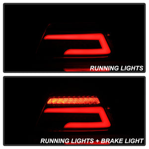 Xtune Tail Lights Subaru WRX / WRX STi (15-19) [w/ Light Bar LED] Black or Red Clear