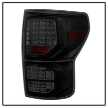 Load image into Gallery viewer, Xtune LED Tail Lights Toyota Tundra (07-13) Black / Black Smoked - Black / Clear Lens Alternate Image