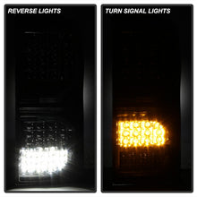 Load image into Gallery viewer, Xtune LED Tail Lights Toyota Tundra (07-13) Black / Black Smoked - Black / Clear Lens Alternate Image