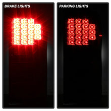 Load image into Gallery viewer, Xtune LED Tail Lights Toyota Tundra (07-13) Black / Black Smoked - Black / Clear Lens Alternate Image