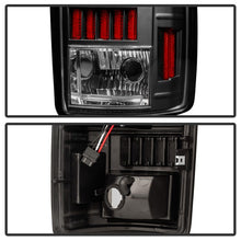 Load image into Gallery viewer, Xtune LED Tail Lights Chevy Suburban (00-06) [w/ Light Bar LED] Chrome or Black Housing - V1 Black Clear Alternate Image
