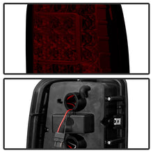 Load image into Gallery viewer, Xtune LED Tail Lights Chevy Suburban (00-06) [w/ Light Bar LED] Chrome or Black Housing - V1 Black Clear Alternate Image