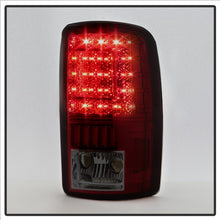 Load image into Gallery viewer, Xtune LED Tail Lights Chevy Suburban (00-06) [w/ Light Bar LED] Chrome or Black Housing - V1 Black Clear Alternate Image