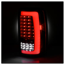 Load image into Gallery viewer, Xtune LED Tail Lights Chevy Suburban (00-06) [w/ Light Bar LED] Chrome or Black Housing - V1 Black Clear Alternate Image