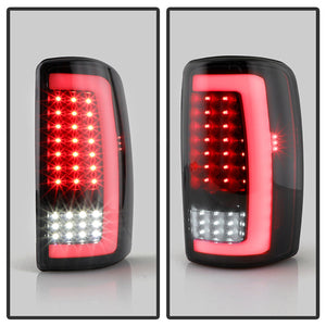 Xtune LED Tail Lights GMC Yukon (00-06) [w/ Light Bar LED] Chrome or Black Housing