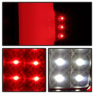 Xtune LED Tail Lights GMC Yukon (00-06) [w/ Light Bar LED] Chrome or Black Housing