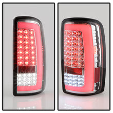 Load image into Gallery viewer, Xtune LED Tail Lights Chevy Suburban (00-06) [w/ Light Bar LED] Chrome or Black Housing Alternate Image