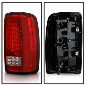 Xtune LED Tail Lights GMC Yukon (00-06) [w/ Light Bar LED] Chrome or Black Housing