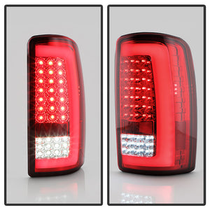 Xtune LED Tail Lights GMC Yukon (00-06) [w/ Light Bar LED] Chrome or Black Housing