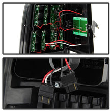 Load image into Gallery viewer, Xtune LED Tail Lights Chevy Suburban (00-06) [w/ Light Bar LED] Chrome or Black Housing - V1 Black Clear Alternate Image