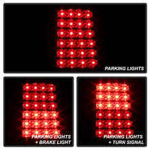 Load image into Gallery viewer, Xtune LED Tail Lights Chevy Suburban (00-06) [w/ Light Bar LED] Chrome or Black Housing - V1 Black Clear Alternate Image