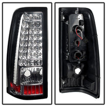 Load image into Gallery viewer, Xtune LED Tail Lights Chevy Silverado 1500/2500/3500 (03-06) [w/ LED Light Bar] Black or Chrome Housing Alternate Image