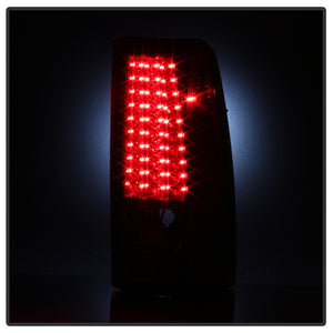 Xtune LED Tail Lights Chevy Silverado 1500/2500/3500 (03-06) [w/ LED Light Bar] Black or Chrome Housing