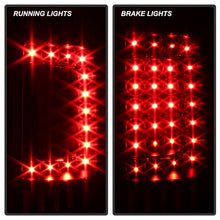 Load image into Gallery viewer, Xtune LED Tail Lights GMC Sierra 3500HD Dually Models (07-14) Version 2 w/ or w/o Light Bar - w/o LED Bar / Black / Clear Alternate Image
