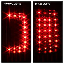 Load image into Gallery viewer, Xtune LED Tail Lights Chevy Silverado (2007-2014) Version 2 w/ or w/o Light Bar - w/o LED Bar / Black / Clear Alternate Image
