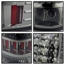 Load image into Gallery viewer, Xtune LED Tail Lights Chevy Silverado (2007-2014) Version 2 w/ or w/o Light Bar - w/o LED Bar / Black / Clear Alternate Image