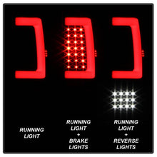 Load image into Gallery viewer, Xtune LED Tail Lights Chevy Silverado (2007-2014) Version 2 w/ or w/o Light Bar - w/o LED Bar / Black / Clear Alternate Image