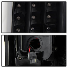 Load image into Gallery viewer, Xtune LED Tail Lights GMC Sierra 3500HD Dually Models (07-14) Version 2 w/ or w/o Light Bar - w/o LED Bar / Black / Clear Alternate Image