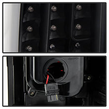 Load image into Gallery viewer, Xtune LED Tail Lights Chevy Silverado (2007-2014) Version 2 w/ or w/o Light Bar - w/o LED Bar / Black / Clear Alternate Image