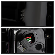 Load image into Gallery viewer, Xtune LED Tail Lights Chevy Silverado (2007-2014) Version 2 w/ or w/o Light Bar - w/o LED Bar / Black / Clear Alternate Image
