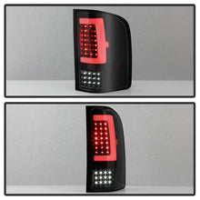 Load image into Gallery viewer, Xtune LED Tail Lights Chevy Silverado (2007-2014) Version 2 w/ or w/o Light Bar - w/o LED Bar / Black / Clear Alternate Image